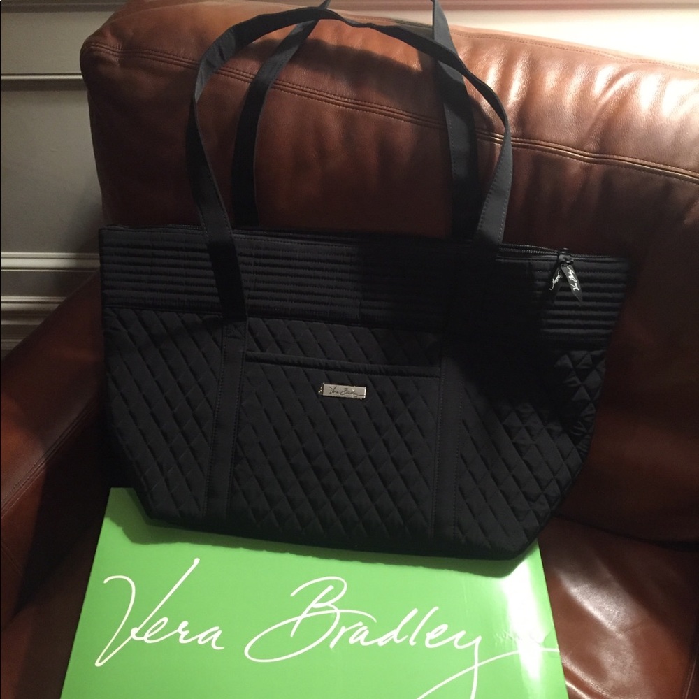 Vera Bradley - Black tote bag